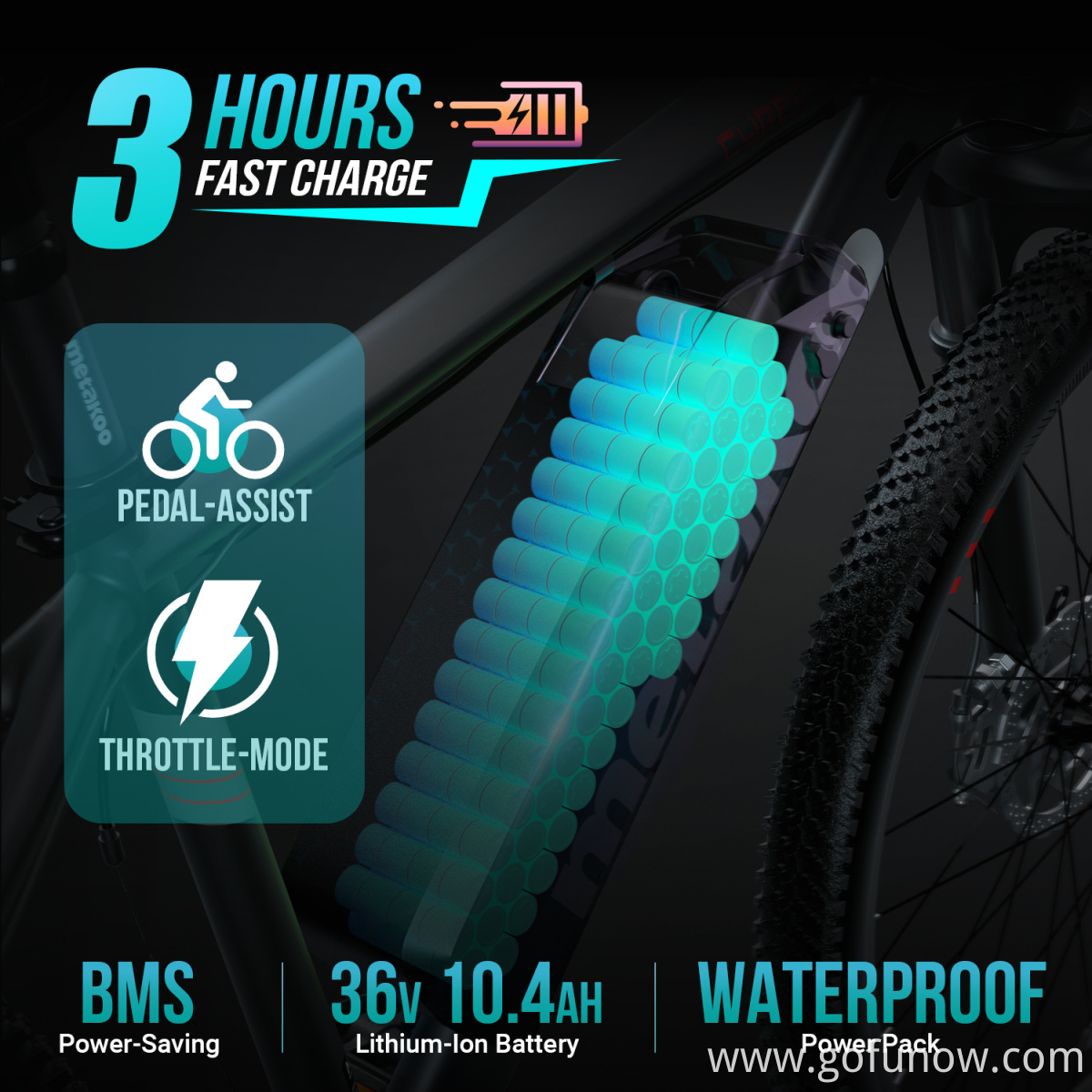 2022 Long range central motor 36V 350W electric mountain bike trek wholesale full suspension Electric Bike